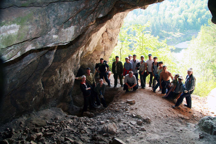 В пещере Сикияз-Тамак